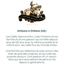 Comptoir Jeanne d'Arc - Café d'Orléans en grains - 300g