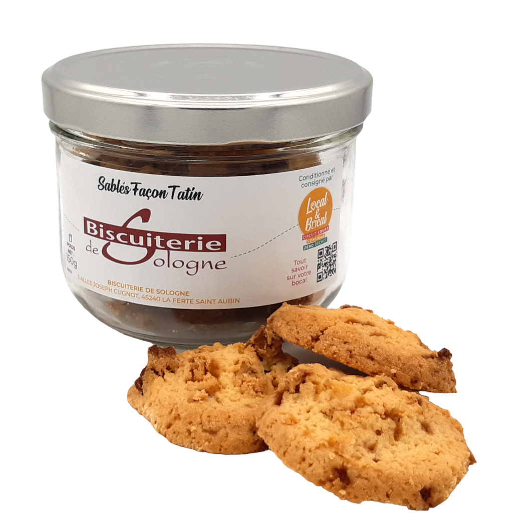 Biscuiterie de Sologne - Sablés Façon Tatin - 150g