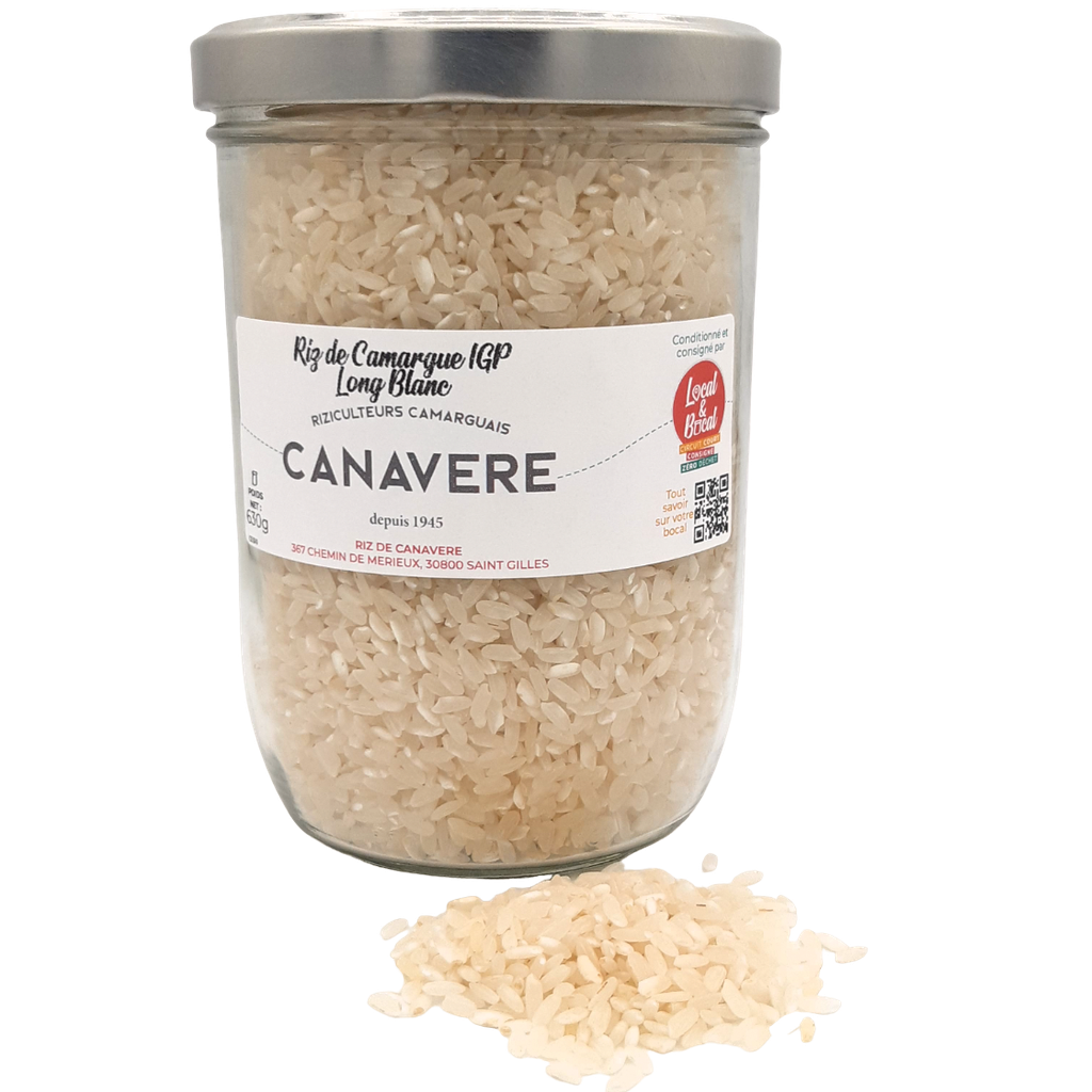 Canavere - Riz de Camargue IGP Long Blanc - 630g