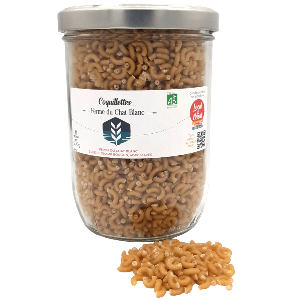 Ferme du Chat Blanc - Coquillettes BIO - 500g