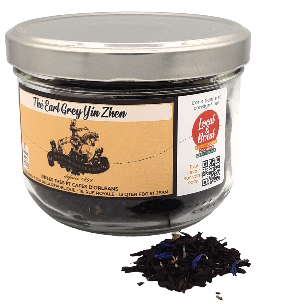 Comptoir Jeanne d'Arc - Thé Earl Grey Yin Zhen - 80g