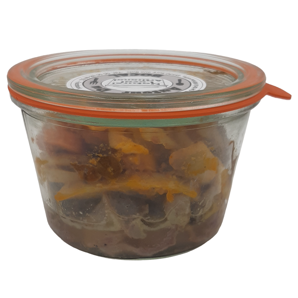 Autour du Bocal - Gésiers confits et tajine de légumes - 250g