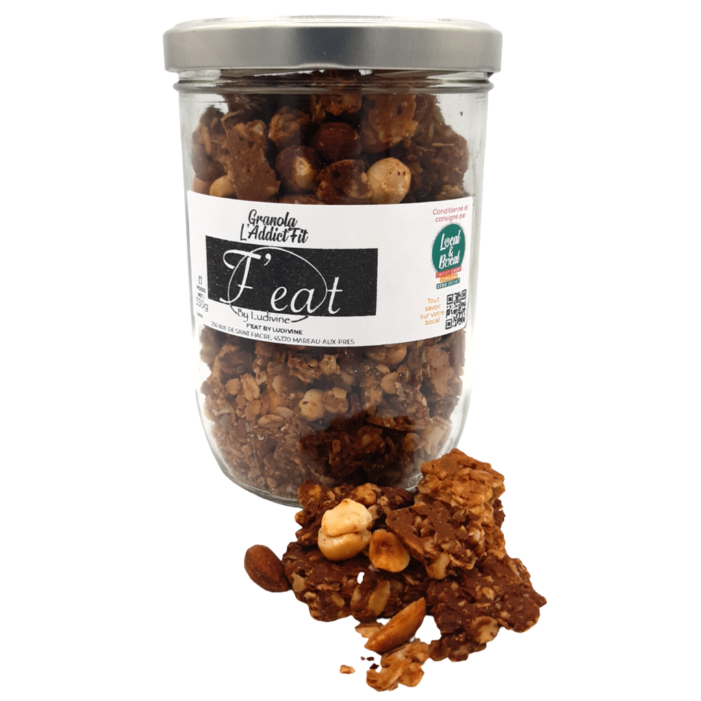 F'EAT by Ludivine - Granola L'Addict'Fit -  330g