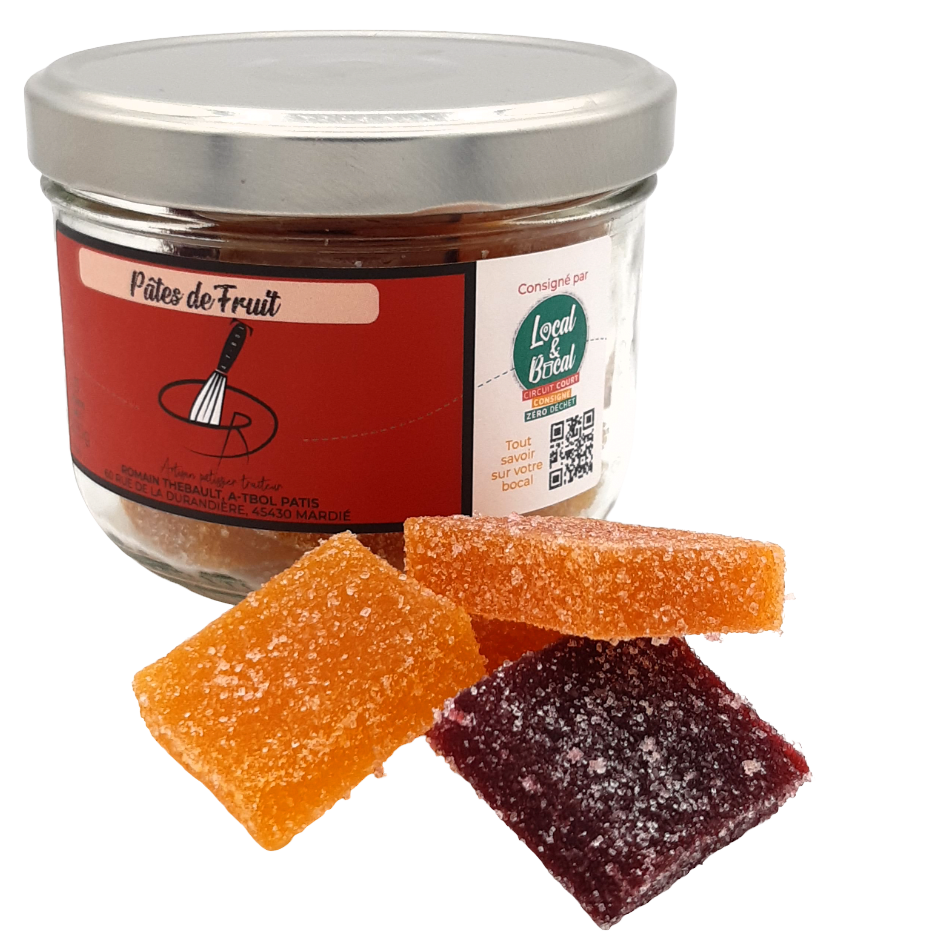 AtBolPatis - Pâtes de fruit - 220g