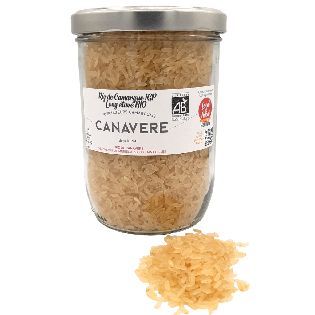 Canavere - Riz de Camargue IGP Long Etuvé BIO - 630g