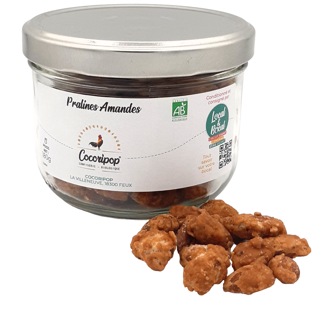 Cocoripop - Pralines Amandes BIO - 180g