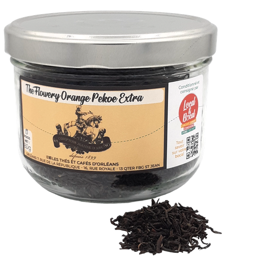 [CA007] Comptoir Jeanne d'Arc - Thé Flowery Orange Pekoe Extra - 80g