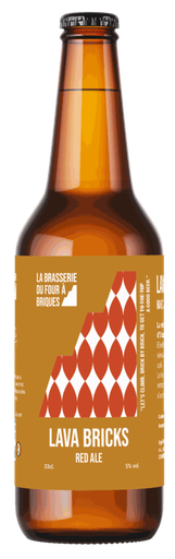 [BO003] La Brasserie du Four à Briques - Lava Bricks - L'ambrée - 33cl