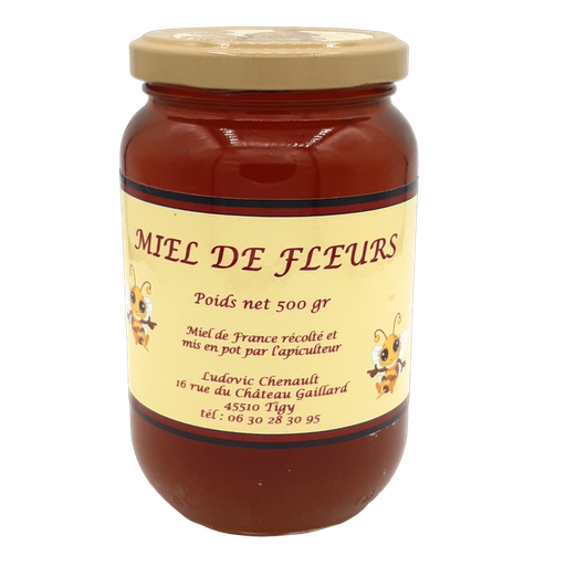 [AB015] Ludovic Chenault - Miel de Fleurs - 500g