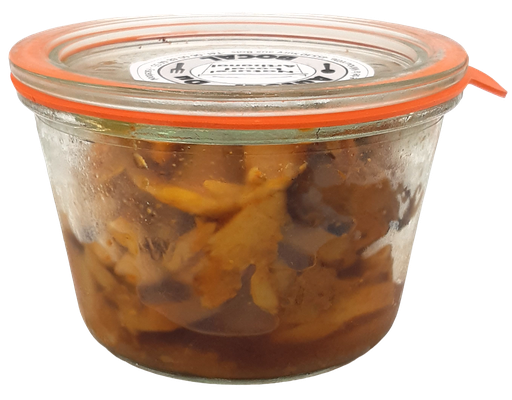 [AB043] Autour du Bocal -  Tajine de pois chiches, courge shiatsu, radis noir, citron confit et pommes de terre - 250g