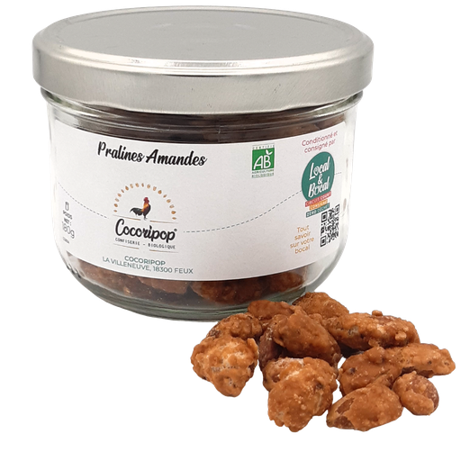 [CO004] Cocoripop - Pralines Amandes BIO - 180g