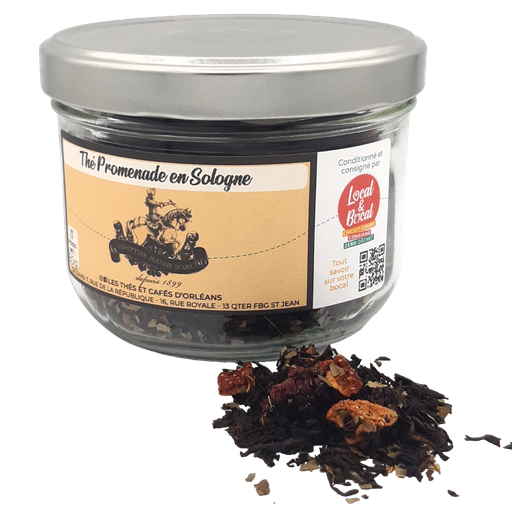 [CA003] Comptoir Jeanne d'Arc - Thé Promenade en Sologne - 80g